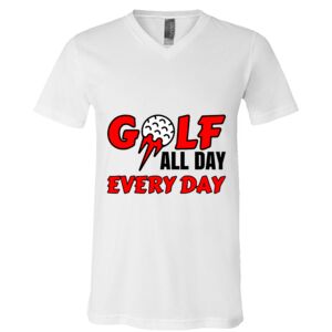 BELLA + CANVAS Unisex Jersey V-Neck Tee Thumbnail