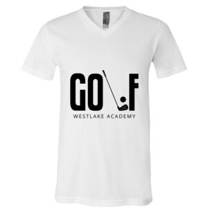 BELLA + CANVAS Unisex Jersey V-Neck Tee Thumbnail