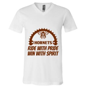 BELLA + CANVAS Unisex Jersey V-Neck Tee Thumbnail