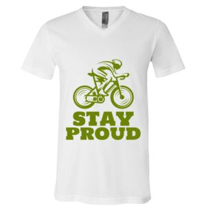 BELLA + CANVAS Unisex Jersey V-Neck Tee Thumbnail