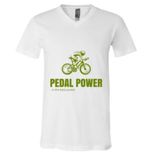 BELLA + CANVAS Unisex Jersey V-Neck Tee Thumbnail