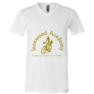 BELLA + CANVAS Unisex Jersey V-Neck Tee Thumbnail