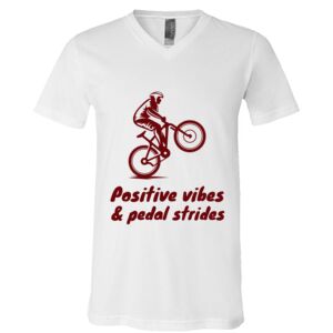 BELLA + CANVAS Unisex Jersey V-Neck Tee Thumbnail