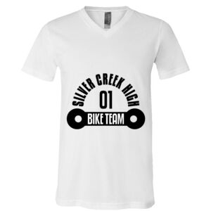 BELLA + CANVAS Unisex Jersey V-Neck Tee Thumbnail