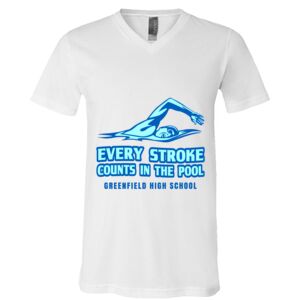 BELLA + CANVAS Unisex Jersey V-Neck Tee Thumbnail