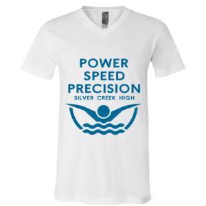 BELLA + CANVAS Unisex Jersey V-Neck Tee Thumbnail