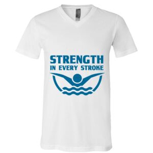 BELLA + CANVAS Unisex Jersey V-Neck Tee Thumbnail