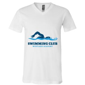 BELLA + CANVAS Unisex Jersey V-Neck Tee Thumbnail