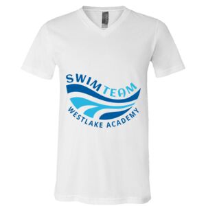 BELLA + CANVAS Unisex Jersey V-Neck Tee Thumbnail