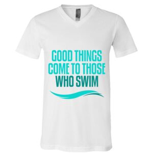 BELLA + CANVAS Unisex Jersey V-Neck Tee Thumbnail