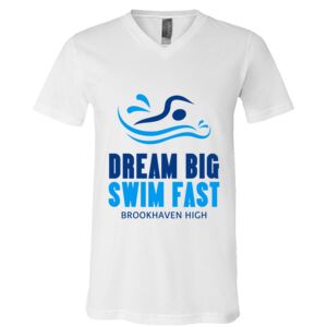 BELLA + CANVAS Unisex Jersey V-Neck Tee Thumbnail