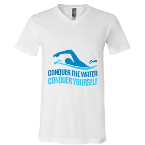 BELLA + CANVAS Unisex Jersey V-Neck Tee Thumbnail