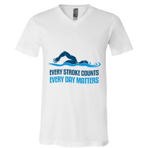 BELLA + CANVAS Unisex Jersey V-Neck Tee Thumbnail