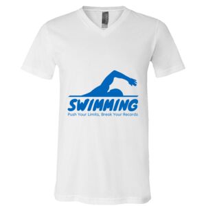 BELLA + CANVAS Unisex Jersey V-Neck Tee Thumbnail