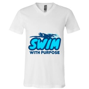 BELLA + CANVAS Unisex Jersey V-Neck Tee Thumbnail