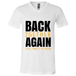 BELLA + CANVAS Unisex Jersey V-Neck Tee Thumbnail