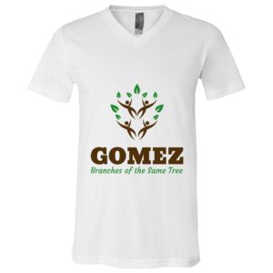 BELLA + CANVAS Unisex Jersey V-Neck Tee Thumbnail