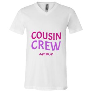 BELLA + CANVAS Unisex Jersey V-Neck Tee Thumbnail