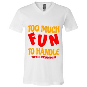 BELLA + CANVAS Unisex Jersey V-Neck Tee Thumbnail