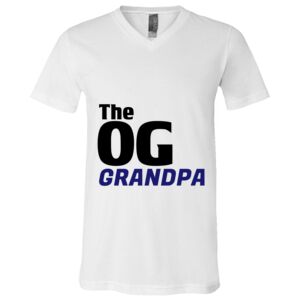 BELLA + CANVAS Unisex Jersey V-Neck Tee Thumbnail