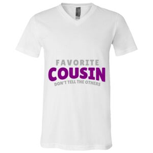 BELLA + CANVAS Unisex Jersey V-Neck Tee Thumbnail