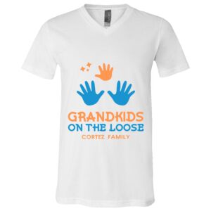 BELLA + CANVAS Unisex Jersey V-Neck Tee Thumbnail