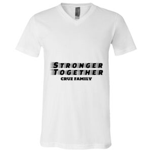 BELLA + CANVAS Unisex Jersey V-Neck Tee Thumbnail