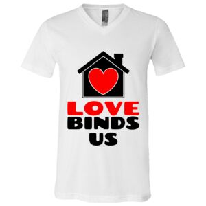 BELLA + CANVAS Unisex Jersey V-Neck Tee Thumbnail