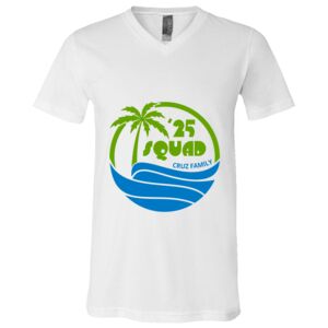 BELLA + CANVAS Unisex Jersey V-Neck Tee Thumbnail