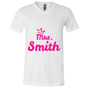 BELLA + CANVAS Unisex Jersey V-Neck Tee Thumbnail