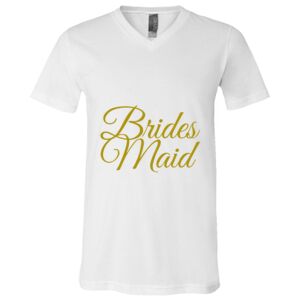 BELLA + CANVAS Unisex Jersey V-Neck Tee Thumbnail