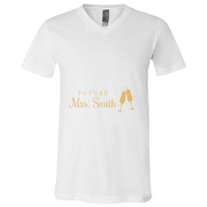 BELLA + CANVAS Unisex Jersey V-Neck Tee Thumbnail