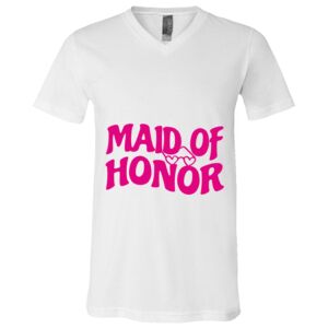 BELLA + CANVAS Unisex Jersey V-Neck Tee Thumbnail