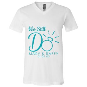 BELLA + CANVAS Unisex Jersey V-Neck Tee Thumbnail