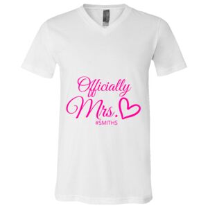 BELLA + CANVAS Unisex Jersey V-Neck Tee Thumbnail