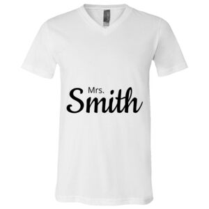 BELLA + CANVAS Unisex Jersey V-Neck Tee Thumbnail