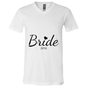 BELLA + CANVAS Unisex Jersey V-Neck Tee Thumbnail