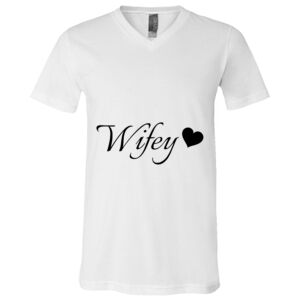 BELLA + CANVAS Unisex Jersey V-Neck Tee Thumbnail