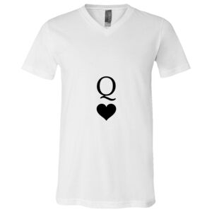 BELLA + CANVAS Unisex Jersey V-Neck Tee Thumbnail