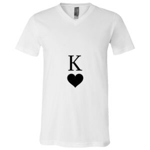 BELLA + CANVAS Unisex Jersey V-Neck Tee Thumbnail