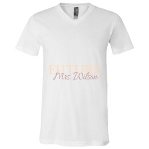 BELLA + CANVAS Unisex Jersey V-Neck Tee Thumbnail