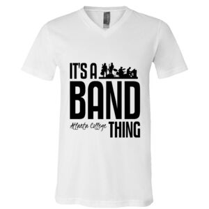 BELLA + CANVAS Unisex Jersey V-Neck Tee Thumbnail