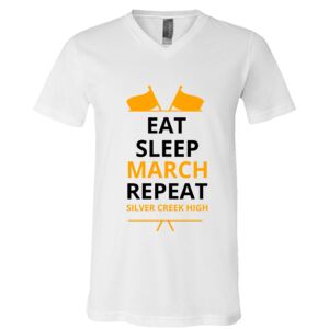 BELLA + CANVAS Unisex Jersey V-Neck Tee Thumbnail