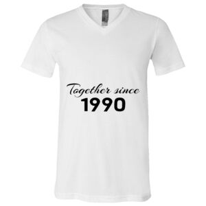 BELLA + CANVAS Unisex Jersey V-Neck Tee Thumbnail