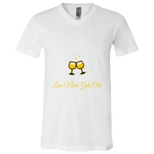 BELLA + CANVAS Unisex Jersey V-Neck Tee Thumbnail