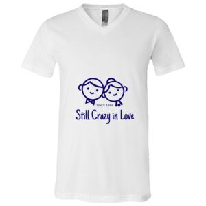 BELLA + CANVAS Unisex Jersey V-Neck Tee Thumbnail