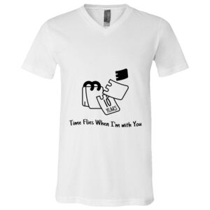 BELLA + CANVAS Unisex Jersey V-Neck Tee Thumbnail