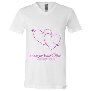 BELLA + CANVAS Unisex Jersey V-Neck Tee Thumbnail