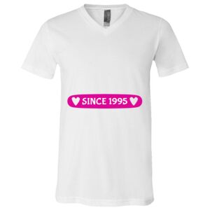 BELLA + CANVAS Unisex Jersey V-Neck Tee Thumbnail