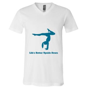 BELLA + CANVAS Unisex Jersey V-Neck Tee Thumbnail